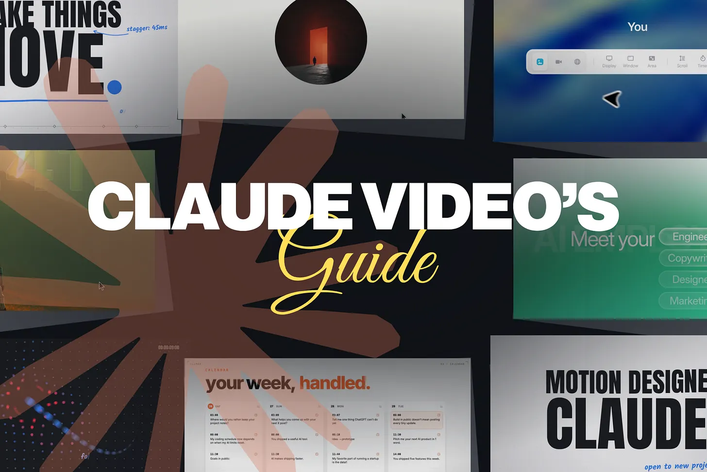 Cover van de Claude-video’s-guide